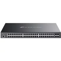 TP-LINK SG3452XMPP | Omada 48-Port Gigabit and 4-Port 10GE SFP+ L2+ Managed Switch with 40-Port PoE+ & 8-Port PoE++
