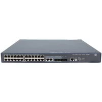 HP JG306B | FlexNetwork 3600 SI Series 3600–24-PoE+ v2 24 x 10/100BaseTX RJ-45 PoE+ and 4 x 1GbE SFP and 2 x Shared RJ-45 Ports Layer 3 Managed Stackable Fast Ethernet Network Switch