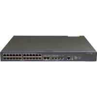 HP JG306C#ABA | FlexNetwork 3600 SI Series 3600–24-PoE+ v2 24 x 10/100BaseTX RJ-45 PoE+ and 4 x 1GbE SFP and 2 x Shared RJ-45 Ports Layer 3 Managed Stackable Fast Ethernet Network Switch