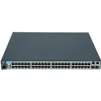 HP J9627A | Aruba 2620 Series 2620-48-PoE+ 48 x 10/100Base-TX RJ-45 PoE+ and 2 x 10/100/1000Base-T RJ-45 and 2 x SFP (mini-GBIC) Ports Layer 3 Managed Fast Ethernet Network Switch