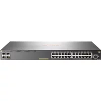 HP JL255-61001 | Aruba 2930F Series 2930F 24G PoE+ 4SFP+ 24 x RJ-45 PoE+ 10/100/1000Base-T and 4 x SFP+ Ports Layer 3 Managed Gigabit Ethernet Network Switch