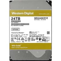 Western Digital WD242KRYZ | Gold Helium 24TB 3.5-inch 6GB/s SATA 7200RPM 512MB Cache 512e Enterprise Class Hard Drive