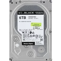 Western Digital WD6004FZBX | Black 6TB 3.5-inch 6GB/s SATA 7200RPM 256MB Cache Gaming Hard Drive