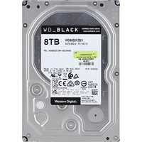 Western Digital WD8002FZBX | Black 8TB 3.5-inch 6GB/s SATA 7200RPM 256MB Cache Gaming Hard Drive
