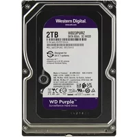 Western Digital WD23PURZ | Purple 2TB 3.5-inch 6Gb/s SATA 5400RPM 64MB Cache Surveillance Hard Drive