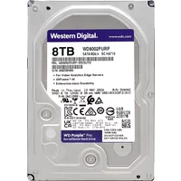 Western Digital WD8002PURP | Purple Pro Air 8TB 3.5-inch 6GB/s SATA 7200RPM 256MB Cache Surveillance Hard Drive