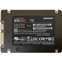 Samsung MZ-77E1T0B/CN | 870 EVO Series 1TB 2.5-inch 6GB/s SATA 1GB Cache V-NAND 3bit MLC Solid State Drive