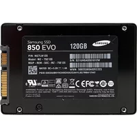 Samsung MZ-75E120B/AM | 850 EVO Series 120GB 2.5-inch 6GB/s SATA 256MB Cache V-NAND 3bit MLC Solid State Drive