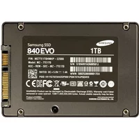 Samsung MZ-7TE1T0BW | 840 EVO Series 1TB Triple-Level-Cell SATA 6Gb/s 7mm 2.5-Inch Solid State Drive