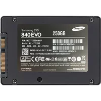 Samsung MZ-7TE250BW | 840 EVO Series 250GB 2.5-inch 6GB/s SATA 512MB Cache V-NAND 3bit MLC Solid State Drive