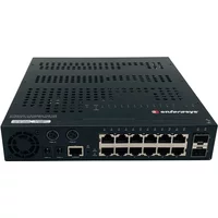 Extreme Networks D2G124-12P | D-Series 12 x Ports PoE 1000Base-T + 2 x Ports Combo RJ-45/SFP Layer 2 Managed 1U Rack-Mountable Gigabit Ethernet Workgroup Switch