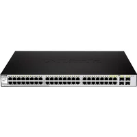 D-Link DGS-1210-48/E | DES-1210 Series 48 x 10/100/1000Base-T RJ-45 and 4 x Combo RJ-45/SFP (mini-GBIC) Ports Layer 2 Gigabit Ethernet Switch