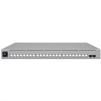 Ubiquiti USW-PRO-XG-24-POE | Professional-Grade 24-Ports (16x 10GbE and 8x 2.5GbE) with 2x 25G SFP28 Ports Layer 3 Etherlighting PoE+++ Switch