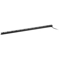 Monoprice 27847 | 12 Outlet 4ft Metal Power Strip with 6ft Cord Black