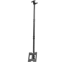 Monoprice 43216 | Specialty Ceiling Mounted TV Wall Mount Bracket Extra Long Extension Range to 62.6-inch For 23-inch To 43-inch TVs