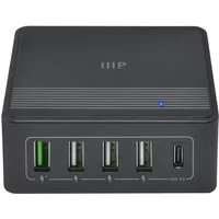Monoprice 43791 | 60W USB‑C 5‑Port Desktop Charging Station