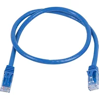 Monoprice 11303 | Cat5e Ethernet Patch Cable FLEXboot Snagless RJ45 Stranded 350MHz UTP Pure Bare Copper 24AWG 2ft Blue