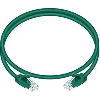 Monoprice 11330 | Cat5e Ethernet Patch Cable FLEXboot Snagless RJ45 Stranded 350MHz UTP Pure Bare Copper 24AWG 3ft Green