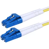 Monoprice 11849 | SMF Optic Cable LC-LC UL 2mm 9/125 OFNR Duplex Yellow 50m