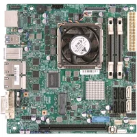 Supermicro MB-X9SPVM4 | X9SPV-M4 Socket FCBGA 1023 Intel QM77 Chipset 3rd Generation Core i7-3555LE Processors Support DDR3 2x SO-DIMM 4x SATA2 3.0G