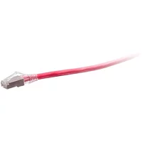 C2G C2G43893 | QS 50ft/15.2M Booted C6A STP CM Cable Red TAA