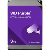 Western Digital WD34PURZ | Purple 3TB 5400RPM SATA 6Gb/s 128MB Cache 3.5-Inch Surveillance Hard Drive