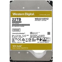 Western Digital WD221KRYZ | Gold Helium 22TB 3.5-inch 6GB/s SATA 7200RPM 512MB Cache 512e Enterprise Class Hard Drive
