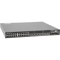 Dell 210-AGKX | PowerSwitch N3000E N3132PX-ON 24 x Ports PoE+ 10/100/1000Base-T + 4 x SFP+ Ports Layer 3 Managed 1U Rack-Mountable Gigabit Ethernet Network Switch