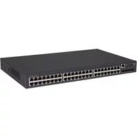 HP JG976-61001 | Flex Network 5130 Series 5130-48G-4SFP+ 48 x RJ-45 Ports 10/100/1000Base-T + 4 x SFP+ Ports Layer 3 Managed Rack-mountable Gigabit Ethernet Network EI Switch