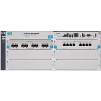 HP J9866A#ABA | 5400 Series 5406 8 x RJ-45 Ports 10GBase-T + 8 x SFP+ Ports 10GBase-X Layer 3 Managed Rack-mountable Gigabit Ethernet Network Switch