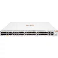 HP JL808A | Aruba Instant On 1960 48G 2XGT 2SEP+ 48 x Ports 10/100/1000 + 2 x Ports 10 Gigabit SFP+ + 2 x Ports 10 Gigabit Ethernet Rack-Mountable Layer 3 Managed Gigabit Ethernet Network Switch