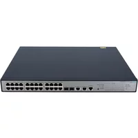 HP JG962A#ABA | OfficeConnect 1950 Series 1950-24G-2SFP+-2xGT-PoE+ 24 x 10/100/1000Base-T RJ-45 PoE+ and 2 x Combo SFP+ 10GbE Ports Layer 3 Managed Gigabit Ethernet Network Switch