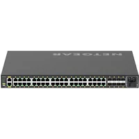 Netgear GSM4248PX-100NAS | M4250 Series M4250-40G8XF-PoE+ 40 x RJ-45 Ports PoE+ 1000Base-T + 8 x SFP+ Ports Layer 3 Managed 1U Rack-mountable Gigabit Ethernet Network Switch