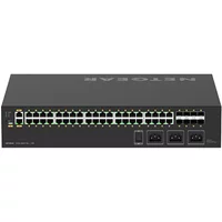 Netgear GSM4248UX-100NAS | M4250 Series M4250-40G8XF-PoE++ 40 x RJ-45 Ports PoE++ 1000Base-T + 8 x SFP+ Ports Layer 3 Managed 1U Rack-mountable Gigabit Ethernet Network Switch