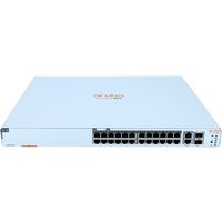HP JL807A | Aruba Instant On 1960 24G 24 x Ports 10/100/1000 PoE + 2 x Ports 10 Gigabit SFP+ + 2 x Ports 100/1000/10GBase-T Rack-Mountable Layer 3 Managed Gigabit Ethernet Network Switch