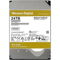 Western Digital WD241KRYZ | Gold Helium 24TB 3.5-inch 6GB/s SATA 7200RPM 512MB Cache 512e Enterprise Class Hard Drive