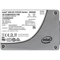 Intel SSDSC2BB800G701 | S3520 800GB Multi-Level Cell SATA 6Gb/s 2.5-Inch Solid State Drive