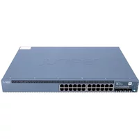 Juniper EX2300-24P-VC | EX2300 Series EX2300-24P 24 x RJ-45 Ports PoE+ 10/100/1000Base-T + 4 x SFP+ Ports Layer 3 Managed Rack-mountable Gigabit Ethernet Network Switch