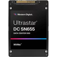 Western Digital 0TS2460 | 15.36TB UltraStar DC SN655 PCIe Gen4 NVMe 1.4 SE U.3 Internal Solid State Drive