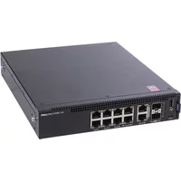 Dell TXTN6 | EMC PowerSwitch N1100 Series NN1108T-ON 8 x 10/100/1000Base-T RJ-45 and 2 x GE RJ-45 and 2 x SFP (mini-GBIC) Ports Layer 2 Managed Gigabit Ethernet Network Switch