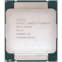 HP 764101-B21 | 1.80GHz 9.6GT/s QPI 30MB L3 Cache Socket LGA2011 Intel Xeon E5-2650L v3 12-Core Processor for ProLiant DL360 Gen9 Server