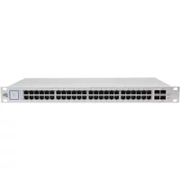 Ubiquiti US-48-500W | Networks 48-Port x 10/100/1000Mb/s RJ-45 PoE+ Gigabit Ethernet Managed Switch