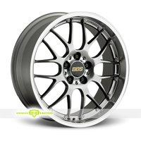 BBS Wheel RSGT Forged Multi Piece Diamond Black Painted - 18x10 - 5x130 Bolt Pattern - 65 Offset Rims