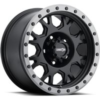 Vision Off Road Wheel GV8 Invader Black w Gunmetal - 17x9 - 5x127 Bolt Pattern - 12 Offset Rims