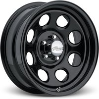 Pacer Wheel 297B Black Soft 8 Black - 15x10 - 5x114.3 Bolt Pattern - -38 Offset Rims