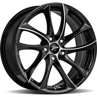 Platinum Wheel 438U Gyro Black - 18x8 - 5x115 Bolt Pattern - 15 Offset Rims
