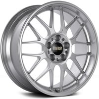BBS Wheel RGR Forged Diamond Silver - 18x9 - 5x120 Bolt Pattern - 45 Offset Rims