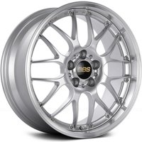 BBS Wheel RSGT Forged Multi Piece Diamond Silver - 18x8 - 5x112 Bolt Pattern - 35 Offset Rims