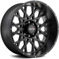 Vision Off Road Wheel 412 Rocker Satin Black - 20x12 - 5x127 Bolt Pattern - -51 Offset Rims