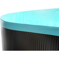Steinbach Ovalfolie für Pools mit 135 cm Tiefe - 6,10 x 3,66 x 1,50 m